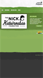 Mobile Screenshot of nickkatsiroubasfoundation.com